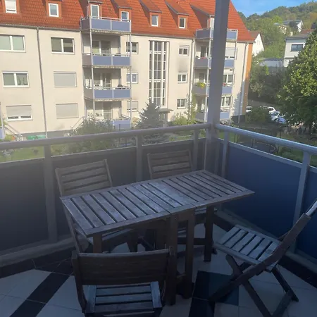Graues In Mit Balkon Campsite Gelnhausen